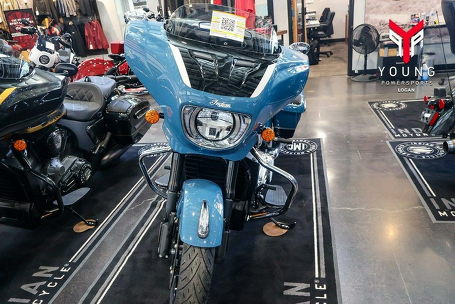 2026 Indian Chieftain PowerPlus Limited 112 w/PowerBand Audio Stom Blue with Black Met