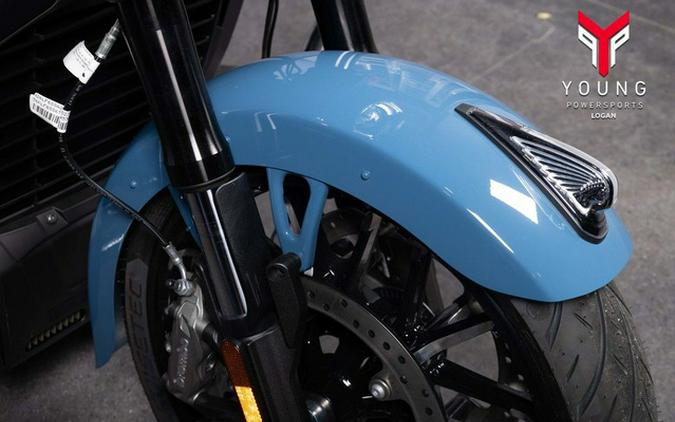 2026 Indian Chieftain PowerPlus Limited 112 w/PowerBand Audio Stom Blue with Black Met