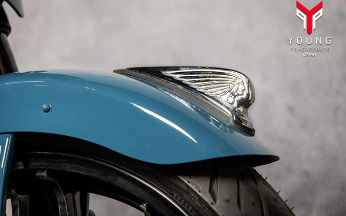 2026 Indian Chieftain PowerPlus Limited 112 w/PowerBand Audio Stom Blue with Black Met