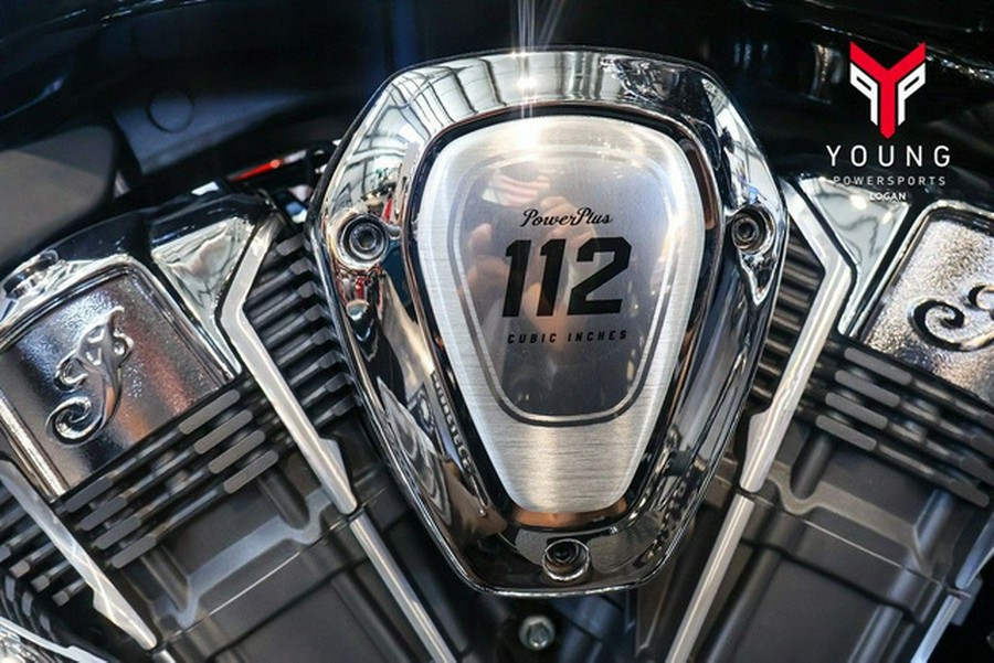 2026 Indian Chieftain PowerPlus Limited 112 w/PowerBand Audio Stom Blue with Black Met