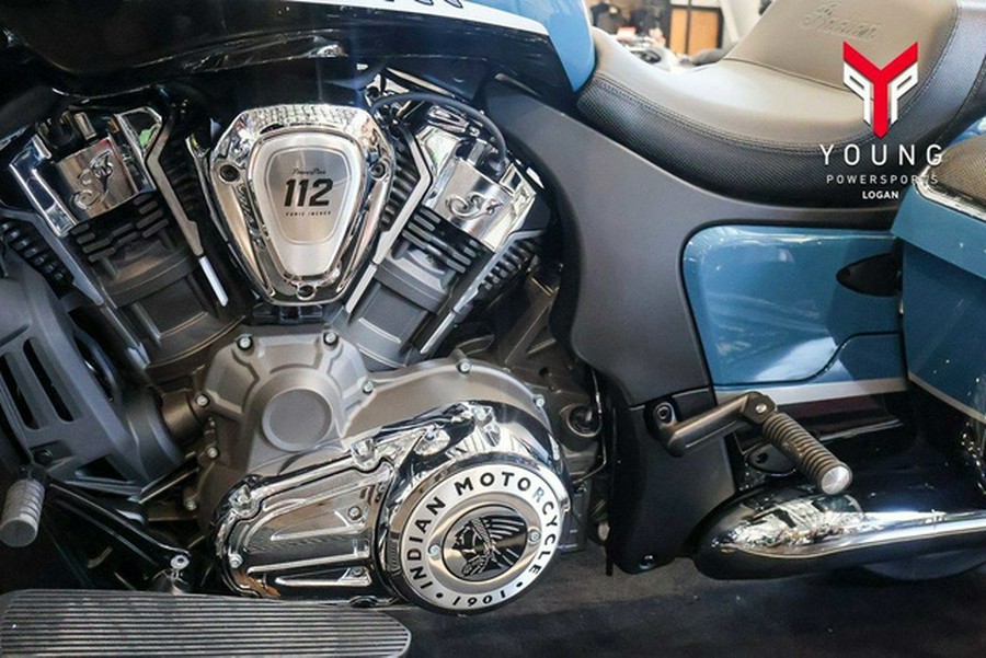 2026 Indian Chieftain PowerPlus Limited 112 w/PowerBand Audio Stom Blue with Black Met