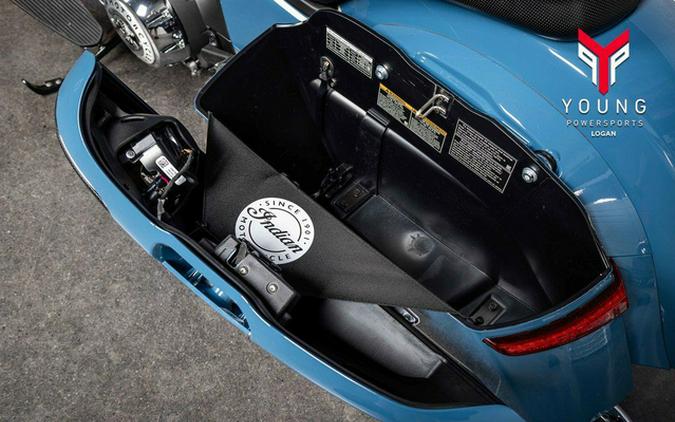 2026 Indian Chieftain PowerPlus Limited 112 w/PowerBand Audio Stom Blue with Black Met