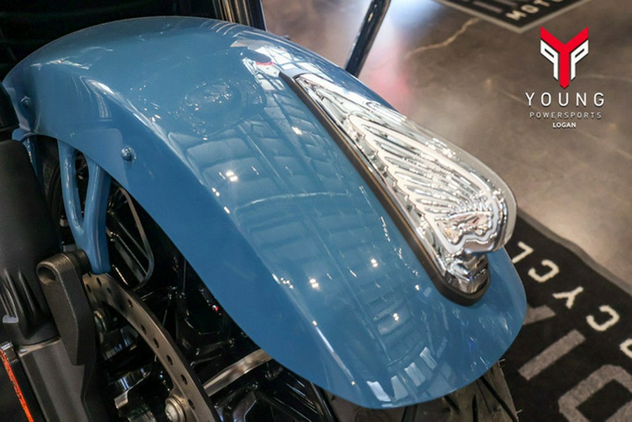 2026 Indian Chieftain PowerPlus Limited 112 w/PowerBand Audio Stom Blue with Black Met