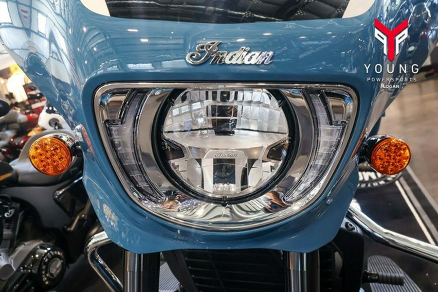 2026 Indian Chieftain PowerPlus Limited 112 w/PowerBand Audio Stom Blue with Black Met