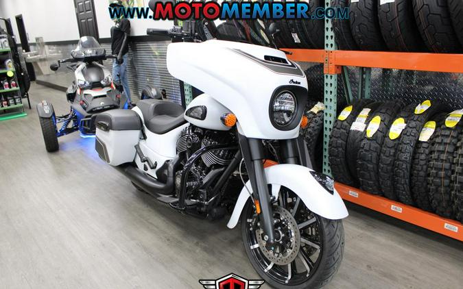 2024 Indian Motorcycle CHIEFTAN DARK HORSE WHITE METALLIC SMOKE N24TCDBBAP