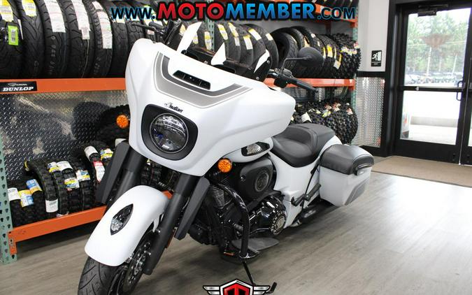 2024 Indian Motorcycle CHIEFTAN DARK HORSE WHITE METALLIC SMOKE N24TCDBBAP