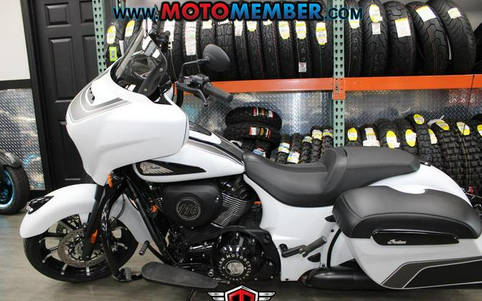 2024 Indian Motorcycle CHIEFTAN DARK HORSE WHITE METALLIC SMOKE N24TCDBBAP