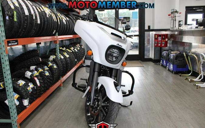 2024 Indian Motorcycle CHIEFTAN DARK HORSE WHITE METALLIC SMOKE N24TCDBBAP