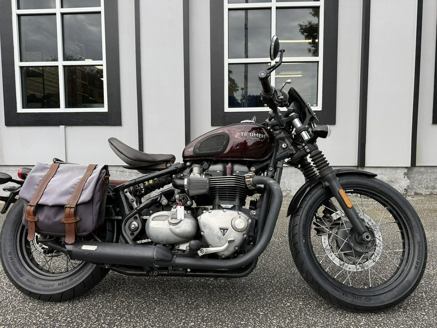 2017 Triumph Bonneville Bobber