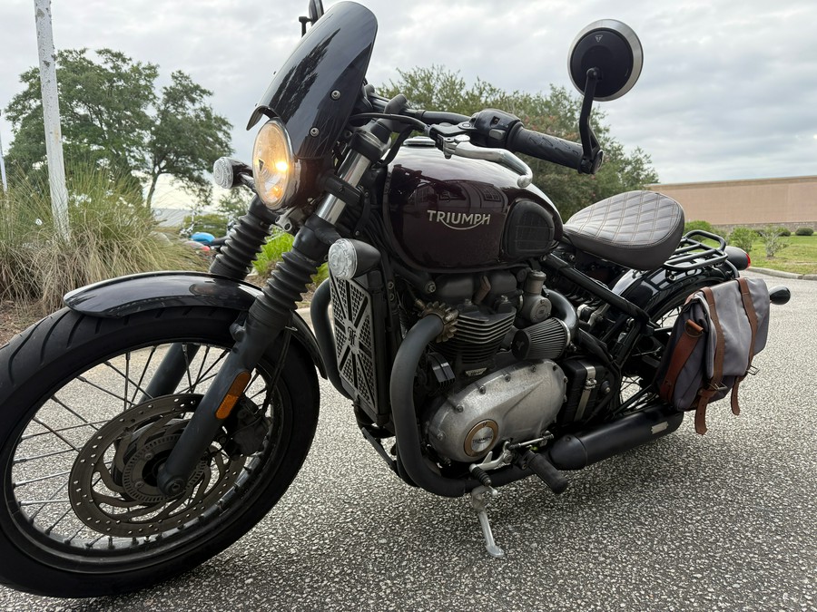 2017 Triumph Bonneville Bobber