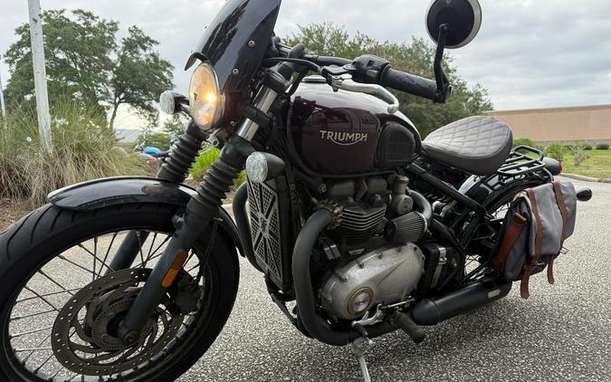 2017 Triumph Bonneville Bobber