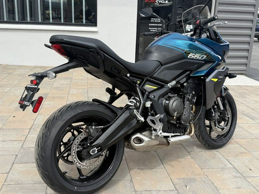 2026 Triumph Tiger Sport 660 Interstellar blue / Mineral grey