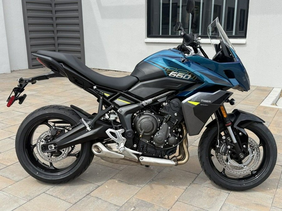 2026 Triumph Tiger Sport 660 Interstellar blue / Mineral grey