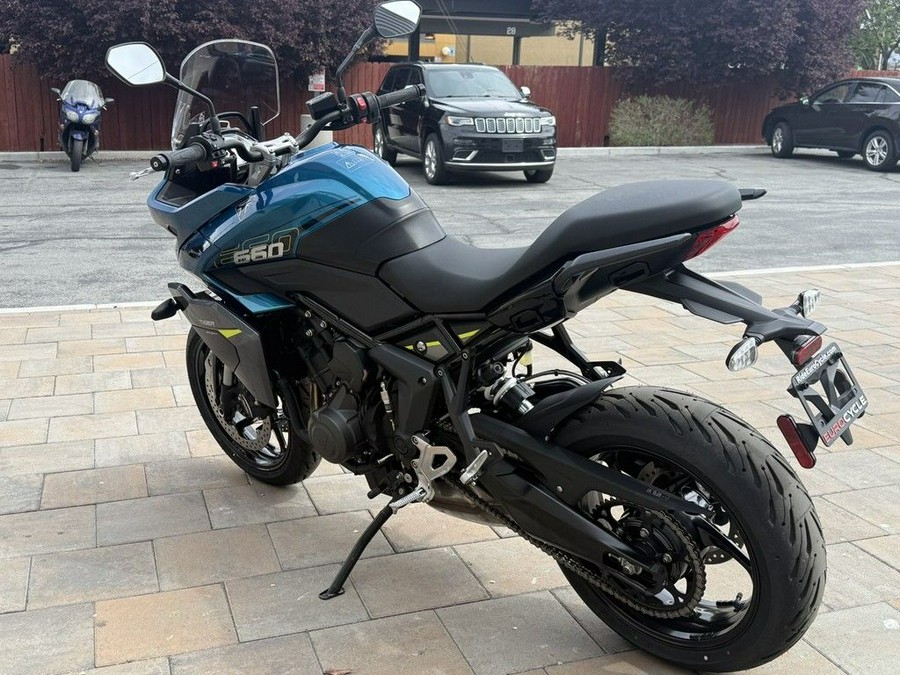 2026 Triumph Tiger Sport 660 Interstellar blue / Mineral grey