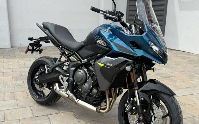 2026 Triumph Tiger Sport 660 Interstellar blue / Mineral grey