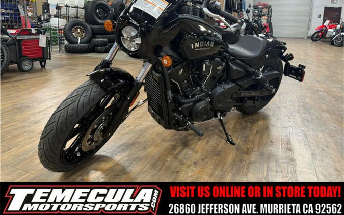 2025 Indian Sport Scout Black Metallic
