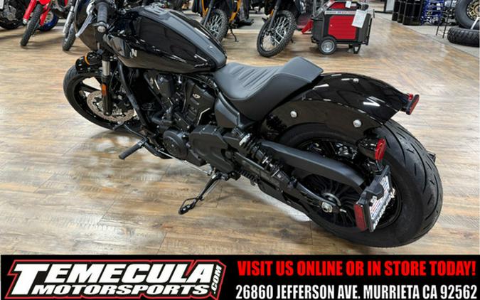 2025 Indian Sport Scout Black Metallic