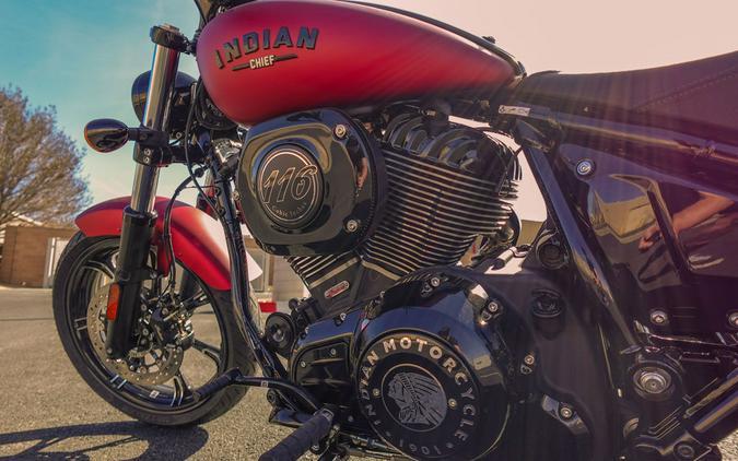 2025 Indian Motorcycle® Chief® Dark Horse® Sunset Red Smoke