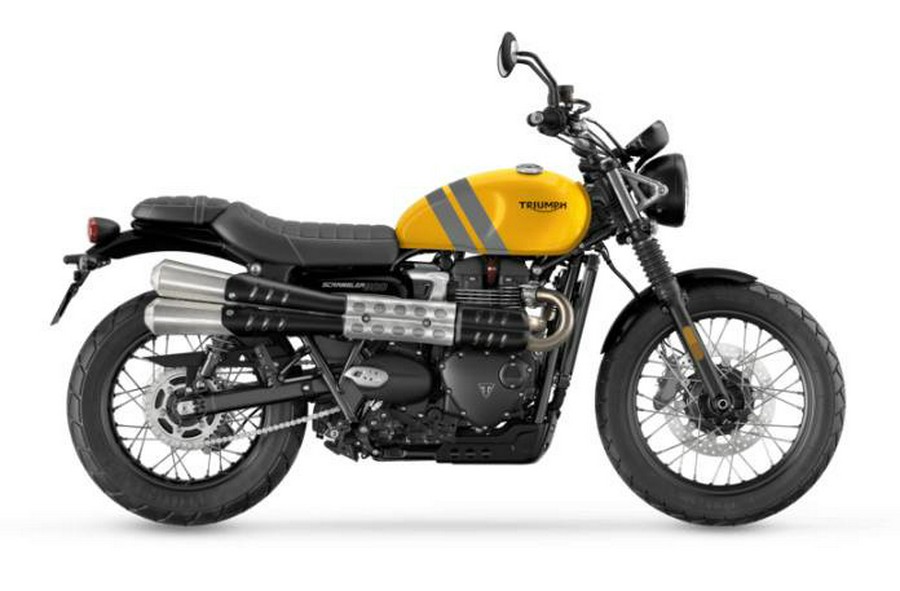 2024 Triumph Scrambler 900 Cosmic Yellow/Graphite