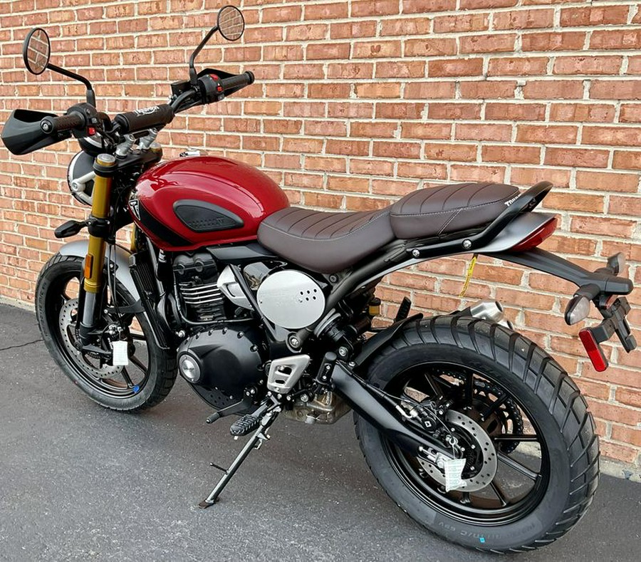 New 2025 Triumph Scrambler 400 X