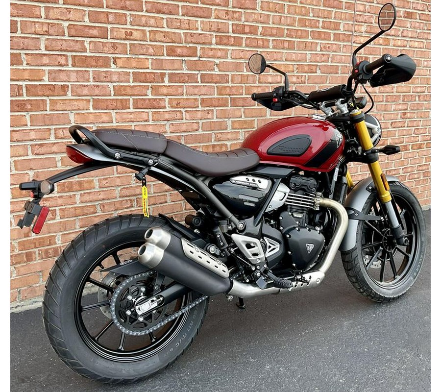 New 2025 Triumph Scrambler 400 X