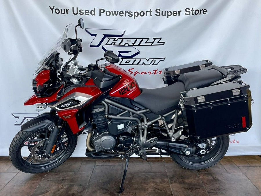 2018 Triumph Tiger 1200 XRT Korosi Red