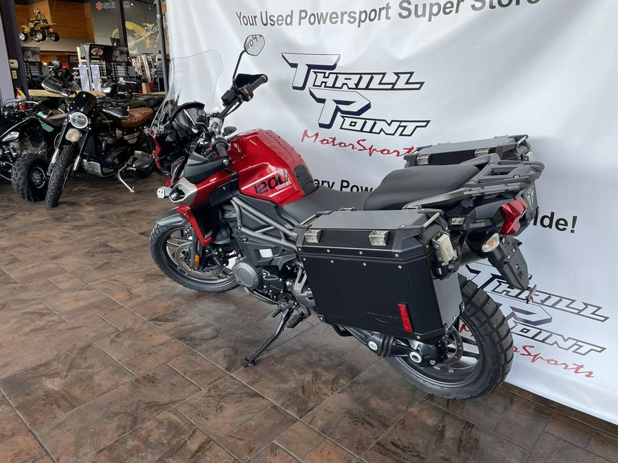 2018 Triumph Tiger 1200 XRT Korosi Red