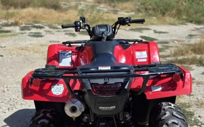2022 Honda FourTrax Rancher 4X4 Automatic DCT IRS EPS