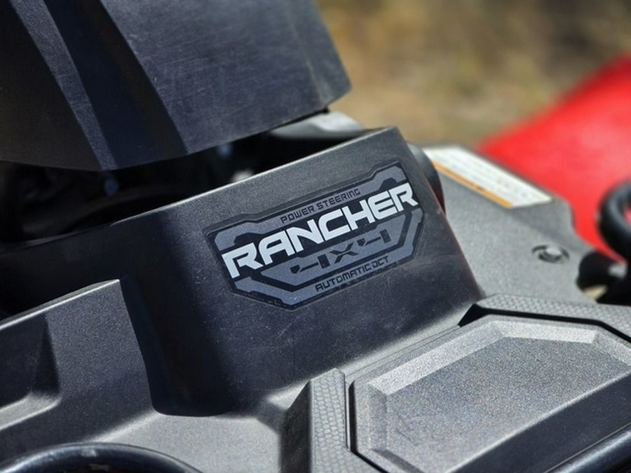 2022 Honda FourTrax Rancher 4X4 Automatic DCT IRS EPS