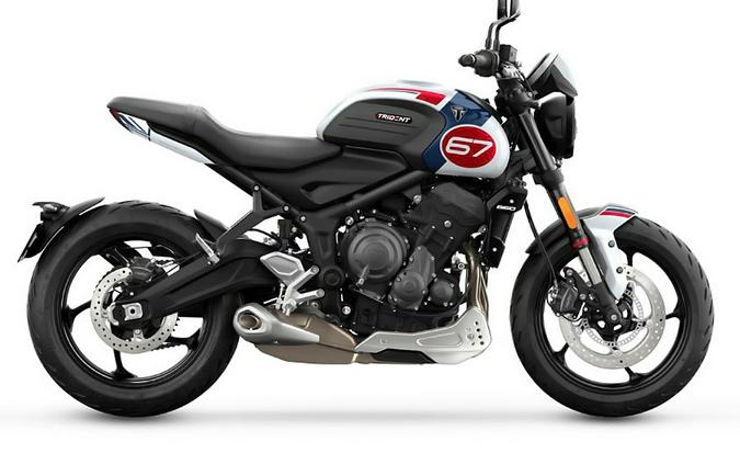 2025 TRIUMPH TRIDENT 660 TRIPLE TRIBUTE EDITION