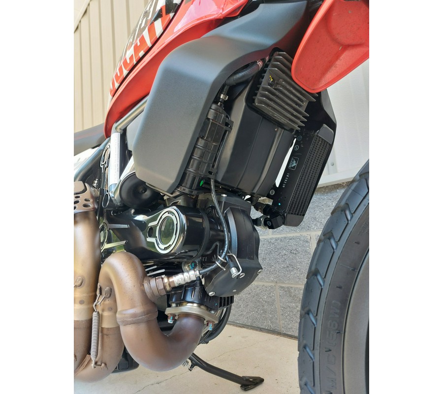 2023 Ducati Scrambler Urban Motard Star White Silk and Ducati GP ’19 Red