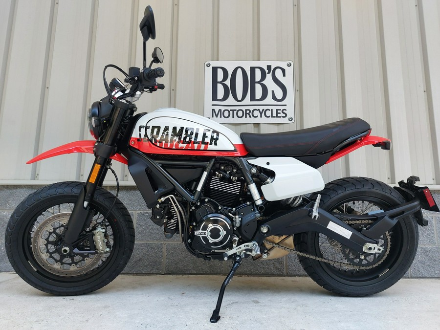 2023 Ducati Scrambler Urban Motard Star White Silk and Ducati GP ’19 Red