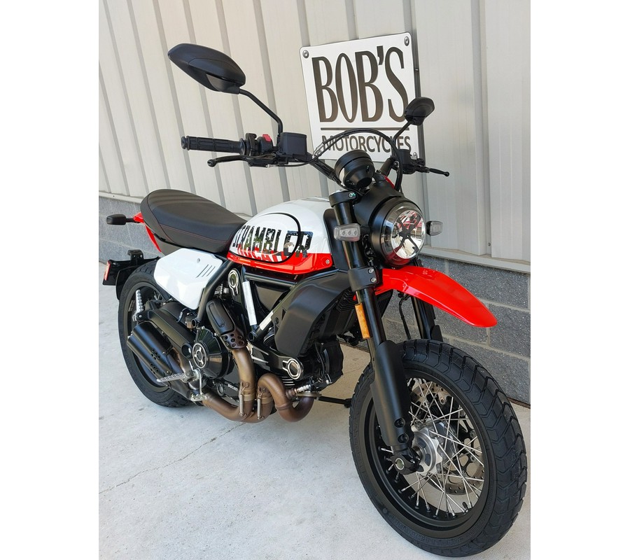 2023 Ducati Scrambler Urban Motard Star White Silk and Ducati GP ’19 Red