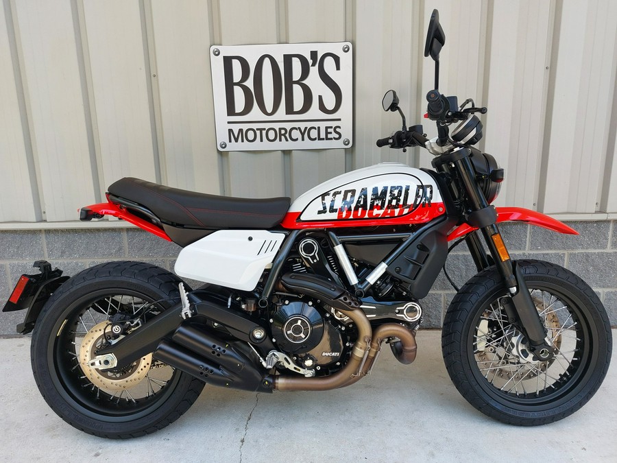 2023 Ducati Scrambler Urban Motard Star White Silk and Ducati GP ’19 Red