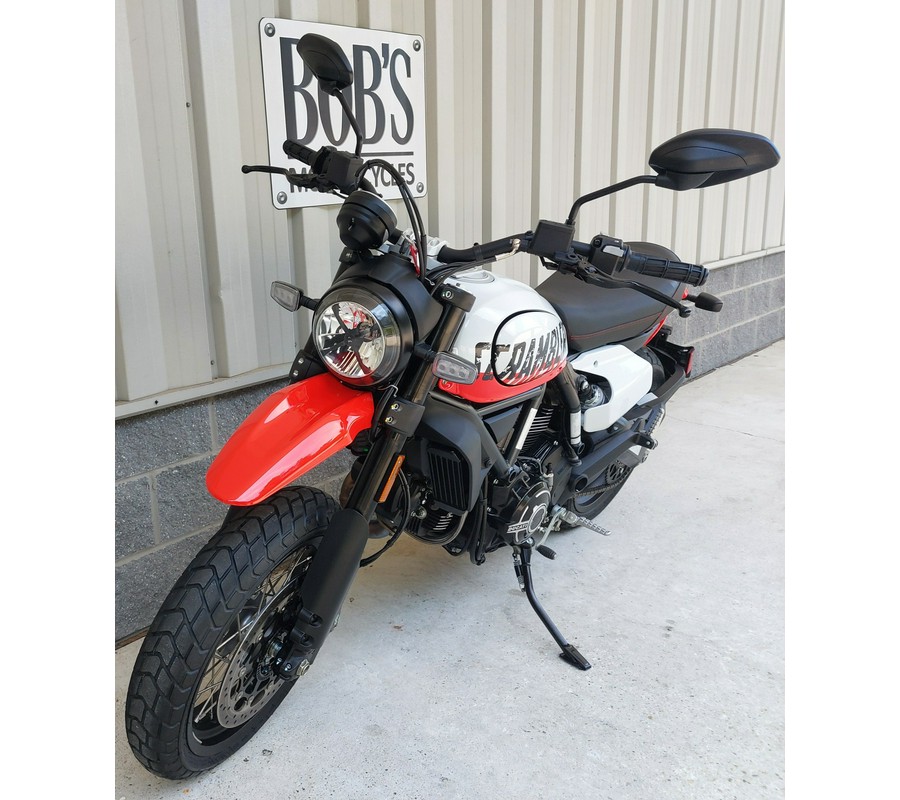 2023 Ducati Scrambler Urban Motard Star White Silk and Ducati GP ’19 Red