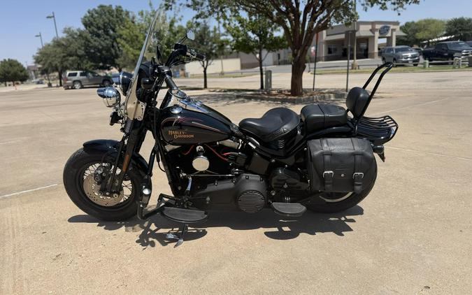 2008 Harley-Davidson® Softail® Cross Bones™ Black Denim