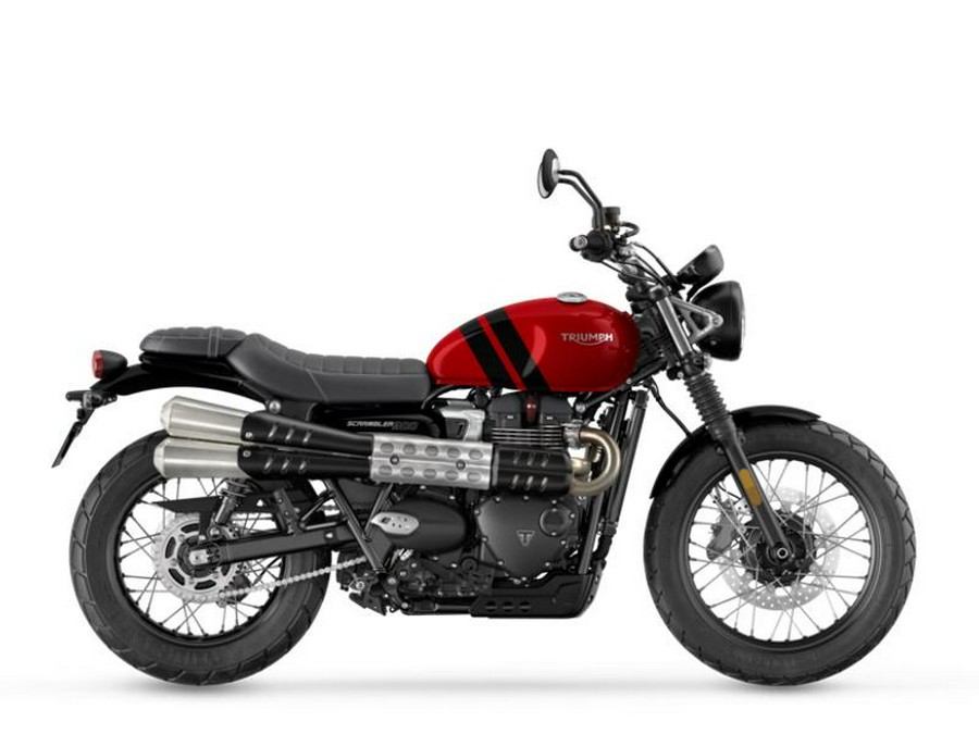 2023 Triumph Scrambler 900 Carnival Red / Jet Black