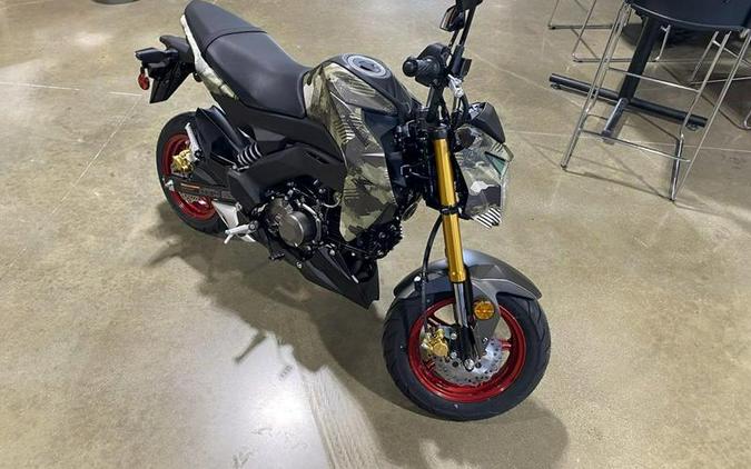 2025 Kawasaki Z125 PRO Cypher Camo Beige
