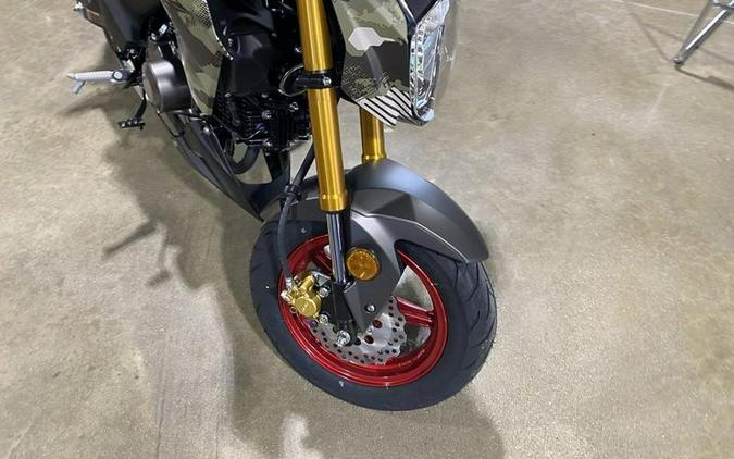 2025 Kawasaki Z125 PRO Cypher Camo Beige