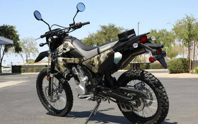 2026 Kawasaki KLX300 Cypher Camo Beige