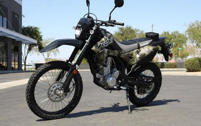 2026 Kawasaki KLX300 Cypher Camo Beige