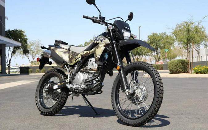 2026 Kawasaki KLX300 Cypher Camo Beige