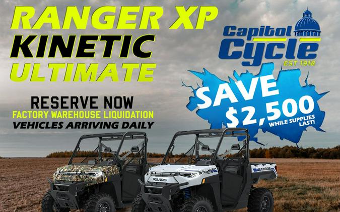 2024 Polaris Ranger XP Kinetic Ultimate