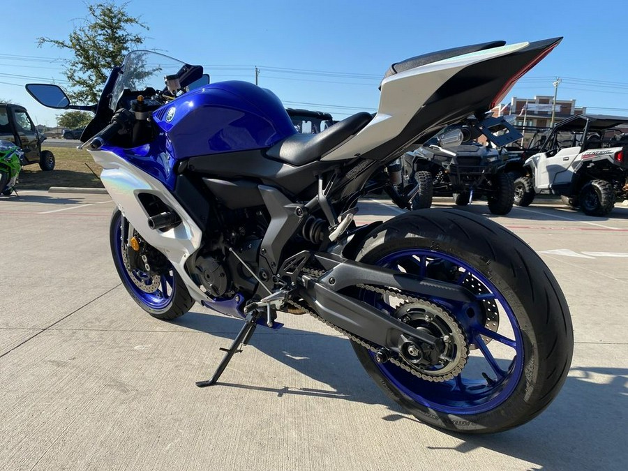 2022 Yamaha YZF-R7
