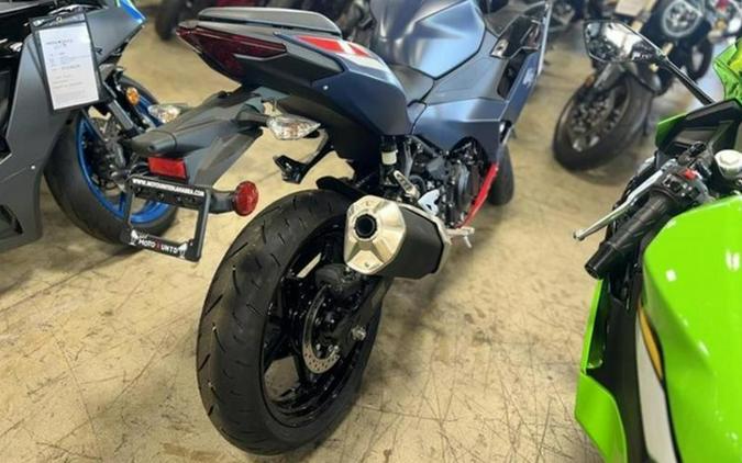 2026 Kawasaki Ninja 500 ABS Metallic Matte Twilight Blue