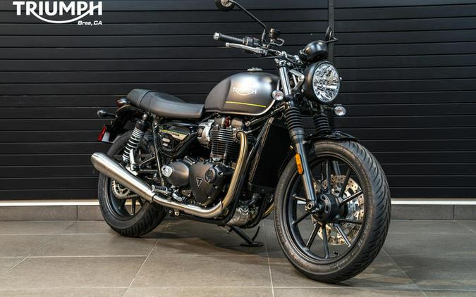 2023 Triumph Speed Twin 900 Matte Silver Ice