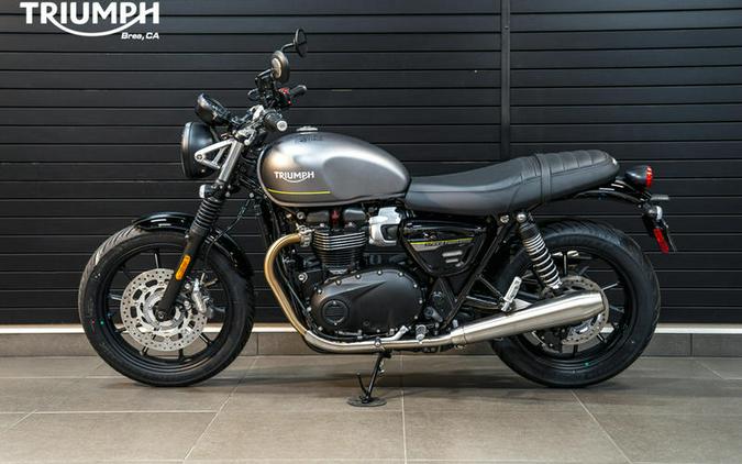 2023 Triumph Speed Twin 900 Matte Silver Ice