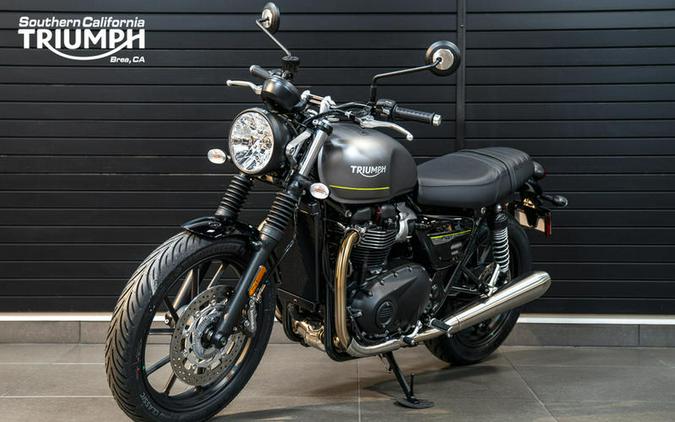 2023 Triumph Speed Twin 900 Matte Silver Ice