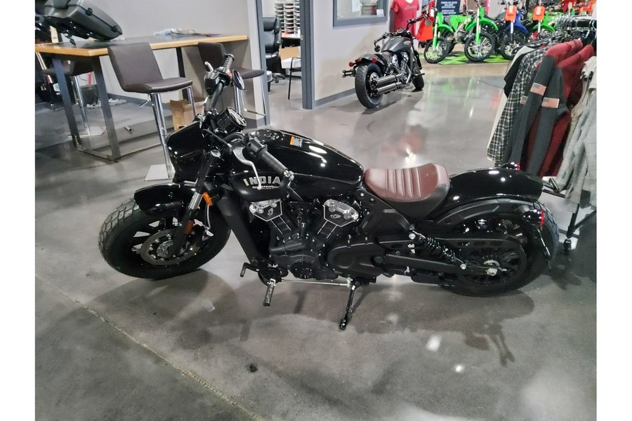 2024 Indian Motorcycle SCOUT® BOBBER ABS - BLACK METALLIC