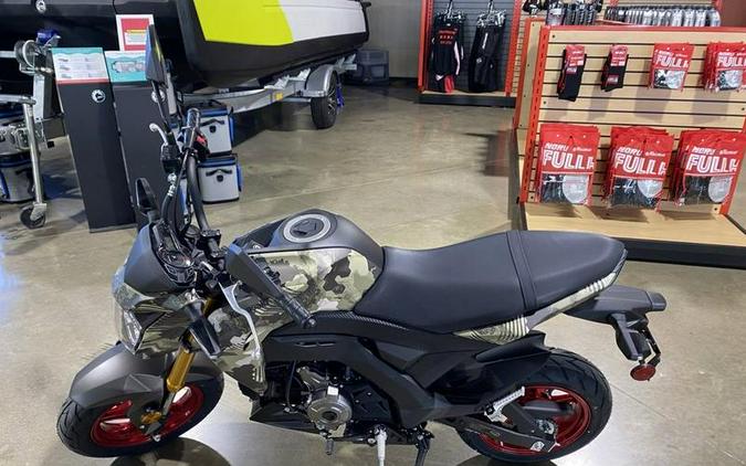 2025 Kawasaki Z125 PRO Cypher Camo Beige